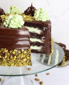 Pistachio Fudge Cake